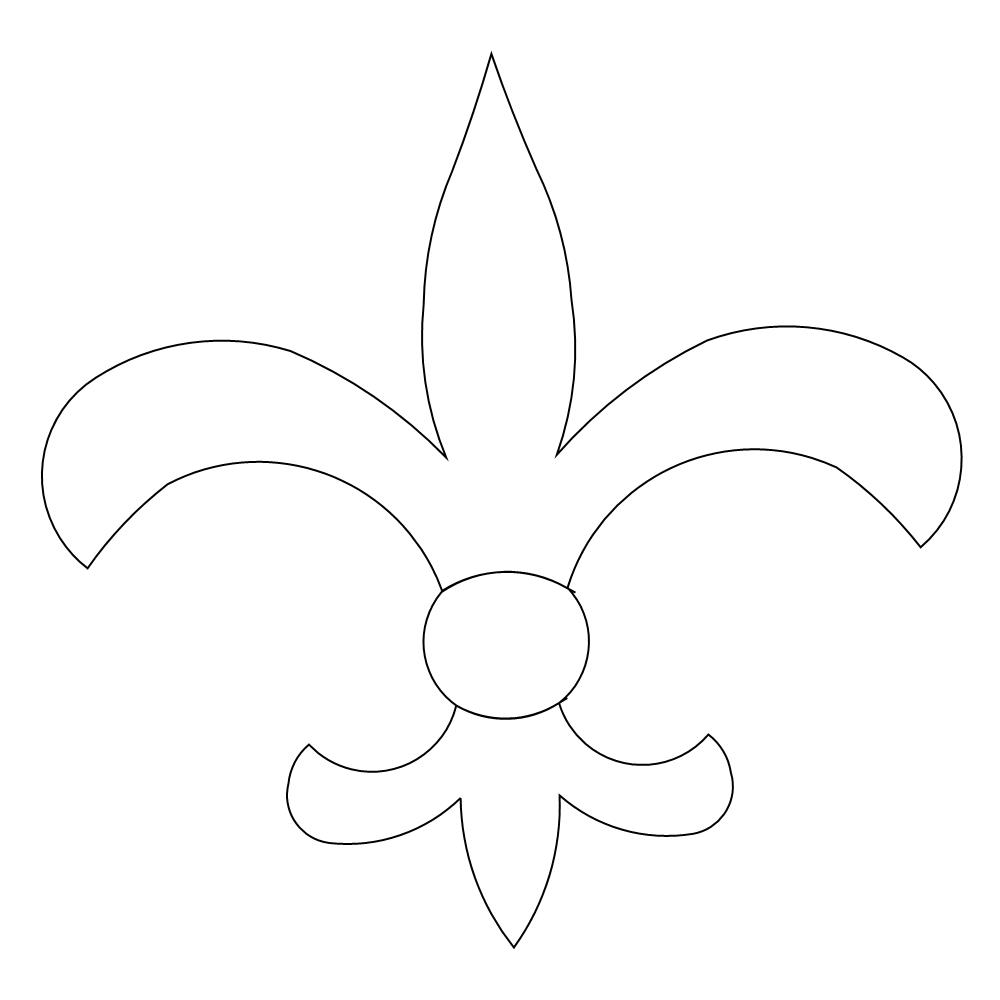Fleur De Lis Simple Digital Pattern Sweet Dreams Quilt Studio